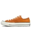 1970s OrangeBitte Retro Turn Fur Low Top Pantofi eleganți din pânză Portocaliu