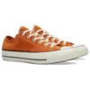 1970s OrangeBitte Retro Turn Fur Low Top Pantofi eleganți din pânză Portocaliu