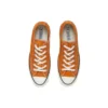 1970s OrangeBitte Retro Turn Fur Low Top Pantofi eleganți din pânză Portocaliu