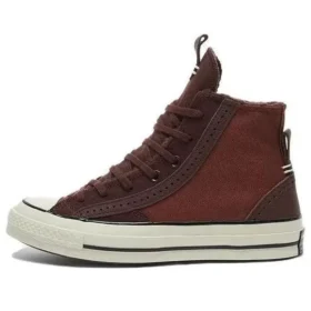Adidași Chuck 70 din piele și piele de căprioară „Charcoal”