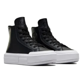Adidași cu platformă Chuck Taylor All Star Cruise Hi „Piele neagră”