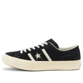 Adidași unisex din piele de căprioară, cu talpă joasă, cu steagul SUA, negri