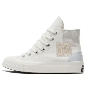 Anii ’70 „Crafted Patchwork White”