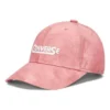 Șapcă de baseball spălată cu imprimeu „Terracotta Pink”