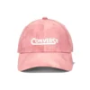 Șapcă de baseball spălată cu imprimeu „Terracotta Pink”