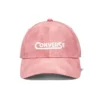 Șapcă de baseball spălată cu imprimeu „Terracotta Pink”
