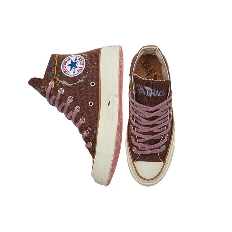 Bandulu x Chuck 70 High „Paint Splatter – Cappuccino Base” Bandulu x Chuck 70 High „Paint Splatter – Cappuccino Base”