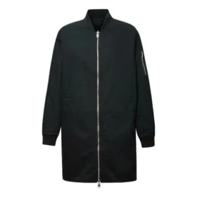 Bomber lung reversibil Mărimi asiatice „Negru”