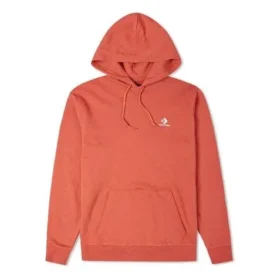 Bărbați Converse Logo brodat Tricotaj lejer Sport Maro Roșu