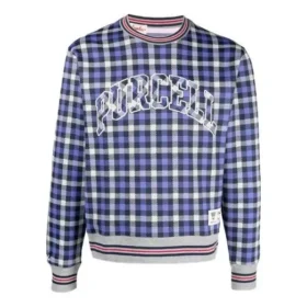 Bărbați Converse x Todd Snyder Seria Crossover Model în carouri Mâneci lungi largi Albastru Bărbați Converse x Todd Snyder Seria Crossover Model în carouri Mâneci lungi largi Albastru
