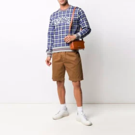 Bărbați Converse x Todd Snyder Seria Crossover Model în carouri Mâneci lungi largi Albastru Bărbați Converse x Todd Snyder Seria Crossover Model în carouri Mâneci lungi largi Albastru
