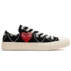 CDG x Converse Chuck Taylor All Star Multi Heart Black „White Red”