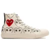 CDG x Converse Chuck Taylor All Star Multi Heart „Ivory Black”