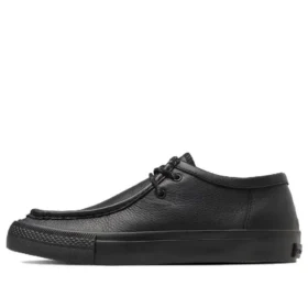 Chevron & Star Mocassins Skateboarding Le Ox „Black”