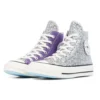 Chiara x Chuck 70 High „Silver Glitter Purple”