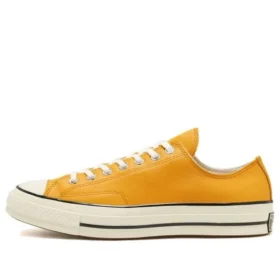 Chuck 1970s „Yellow White” din piele în culori de sezon