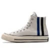 Chuck 70 Archival Stripes High Top „Alb Albastru Negru”