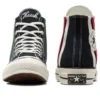 Chuck 70 Archival Stripes „Negru Alb Roșu”