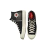 Chuck 70 Crafted Leather High „Black Egret”