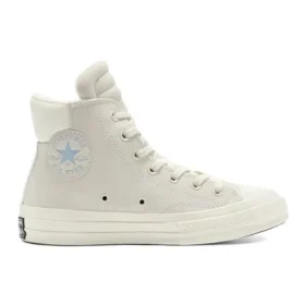 Chuck 70 cu guler căptușit, înalt „Anodized Metals – Egret”