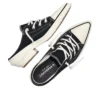 Chuck 70 De Luxe Mule cu vârf ascuțit și platformă „Negru”