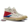 Chuck 70 „Egret Red Blue”