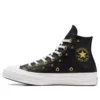 Chuck 70 Hi „Black White Gold Metallic”