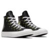 Chuck 70 Hi „Black White Gold Metallic”