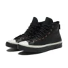 Chuck 70 HI „Piele neagră Alb”