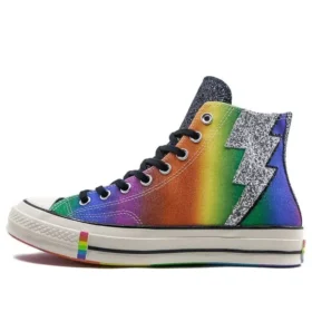 Chuck 70 Hi „Pride Shimmering Black Rainbow”