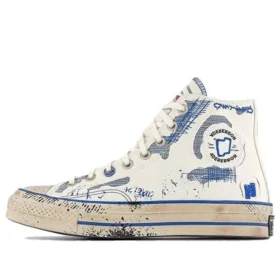 Chuck 70 High „ADER ERROR” – Alb/Albastru Imperial