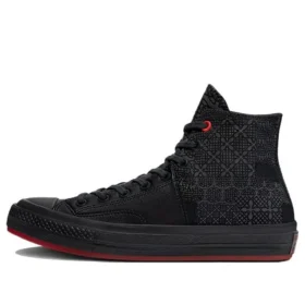 Chuck 70 High „Anul Nou Chinezesc – Patchwork Negru”