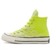 Chuck 70 High „Archival Glitter Flame – Lemon Venom”