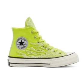 Chuck 70 High „Archival Glitter Flame – Lemon Venom”