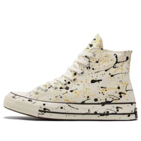 Chuck 70 High „Archive Paint Splatter – Egret”