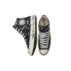 Chuck 70 High „Archive Paint Splatter – Negru”
