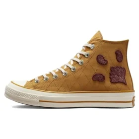 Chuck 70 High „Crafted Patches – Burnt Honey”