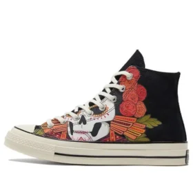Chuck 70 High „Dia de los Muertos – Negru”