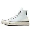Chuck 70 High din piele „Alb-bej”