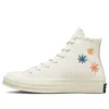 Chuck 70 High „Embroidered Floral – Egret”