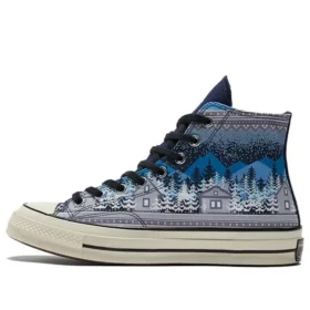Chuck 70 High „Holiday Sweater – Midnight Navy”