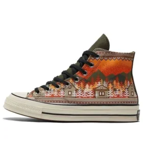 Chuck 70 High „Holiday Sweater – Orange”