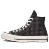 Chuck 70 High „Houndstooth Shine – Black”
