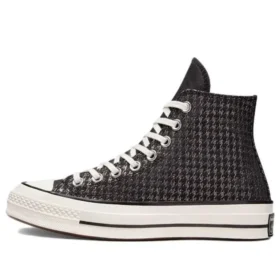 Chuck 70 High „Houndstooth Shine – Black”