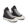 Chuck 70 High „Houndstooth Shine – Black”