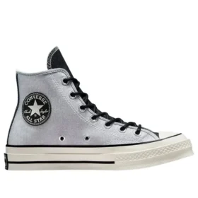 Chuck 70 High „Icy Shine – Silver”