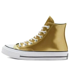 Chuck 70 High „Industrial Glam – Auriu metalic”