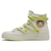 Chuck 70 High Șireturi duble „White Green”