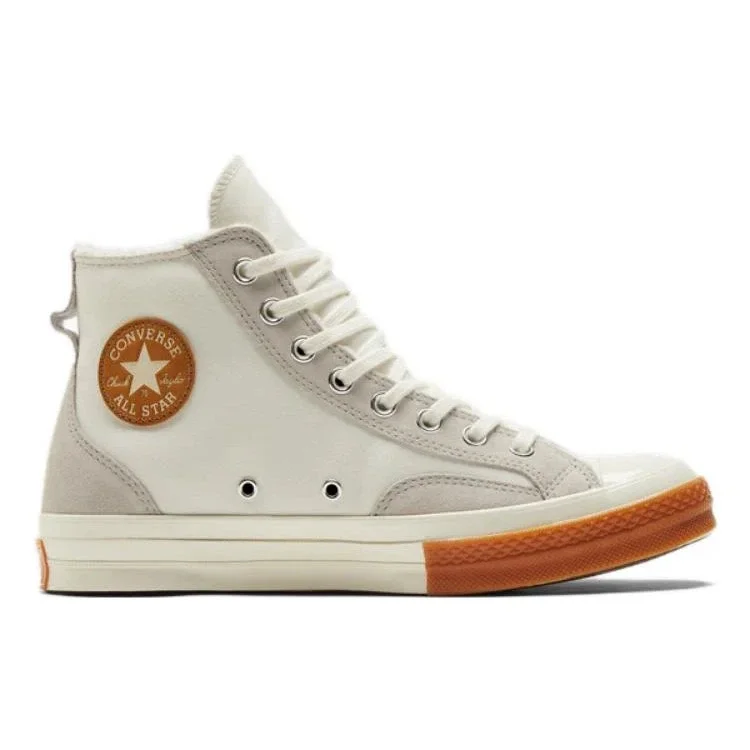 Chuck 70 High „Lined Colorblock – Vintage White Gum”