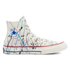 Chuck 70 High „Paint Splatter – Egret”